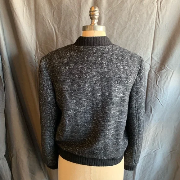 LOFT Knit Bomber Jacket - Picture 3 of 3